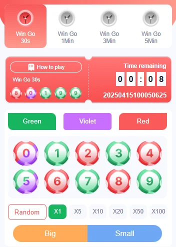 Win Go lottery game